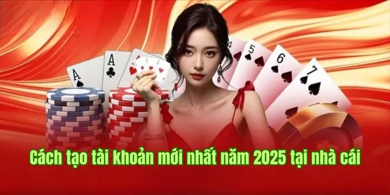 Cách tạo tài khoản mới nhất năm 2025 tại nhà cái